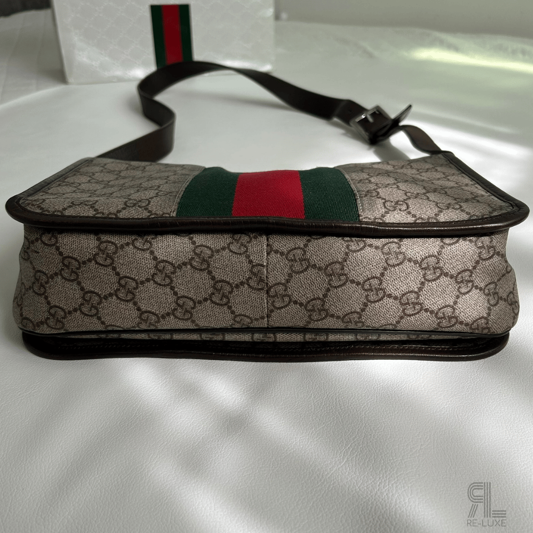 GUCCI GGスプリーム シェリーライン メッセンジャーバッグ | Re-Luxe