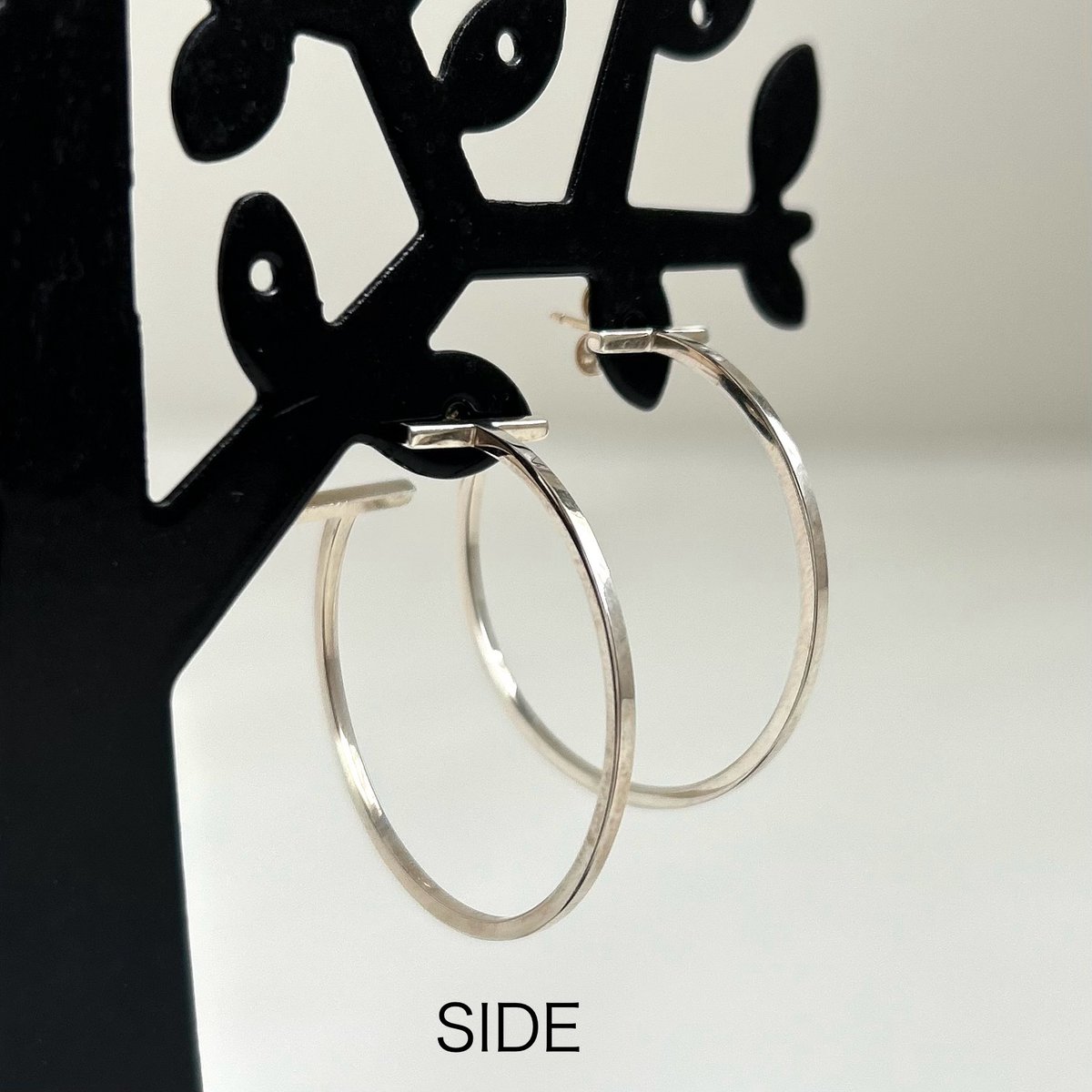 TIFFANY&Co. ティファニー Tワイヤー フープ ピアス 925SV 希少