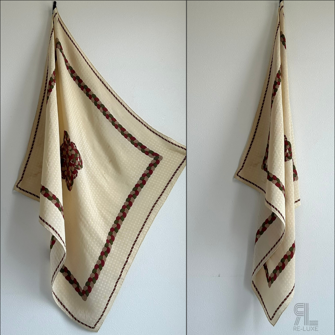 CHANEL シャネル vintageスカーフ シルク100% | Re-Luxe