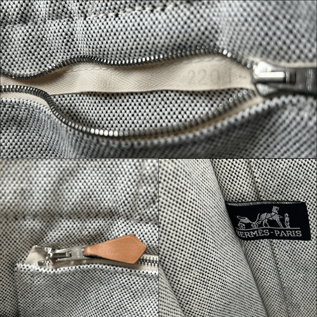 HERMES ニューフールトゥ PM「グレー×BLACK」 | Re-Luxe