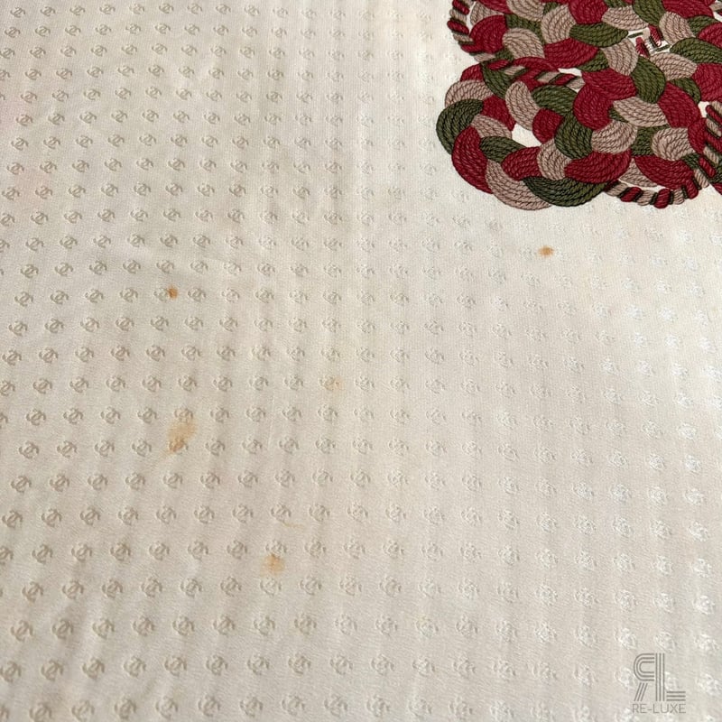 CHANEL シャネル vintageスカーフ シルク100% | Re-Luxe