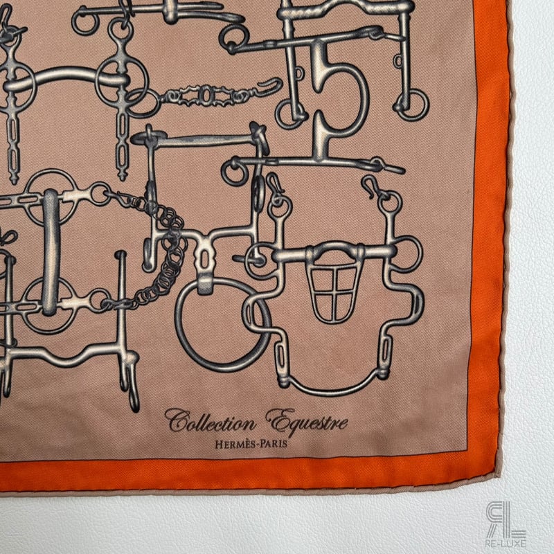 HERMESスカーフ Collection Equestre 65 | Re-Luxe
