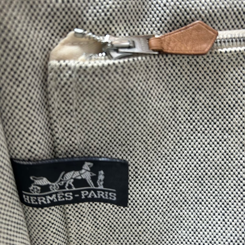 HERMES エルメス ニューフールトゥ PM グレー ブラック BLACK