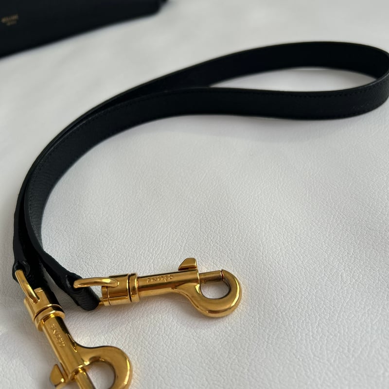 セリーヌ　CELINE ベルトバッグ　ピコ　ブラック　黒　ショルダーバッグ CELINE（セリーヌ）の次なるアイコンバッグ♡ BELT BAG（ベルト