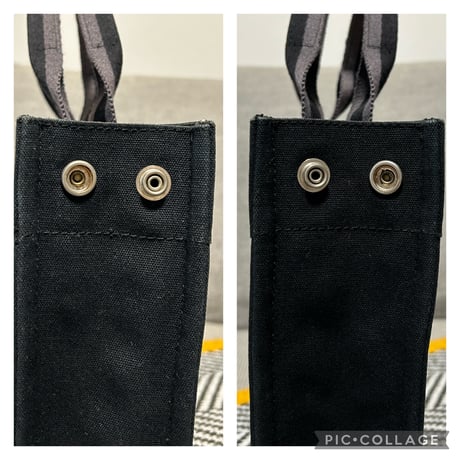 HERMES エルメス フールトゥ PM「 BLACK×グレー 」トートバッグ_E241225-95
