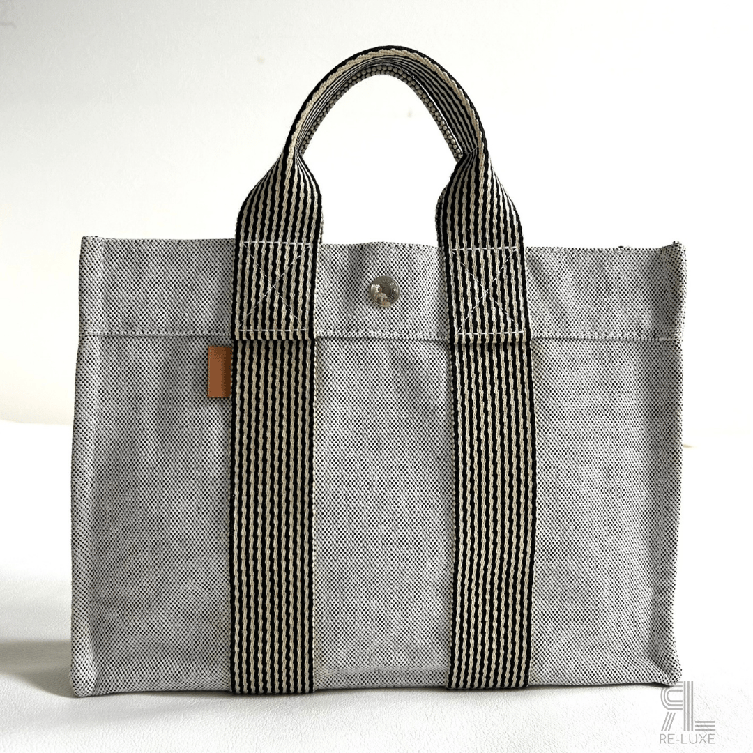 HERMES ニューフールトゥ PM「グレー×BLACK」 | Re-Luxe