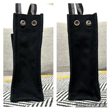 HERMES エルメス フールトゥ PM「 BLACK×グレー 」トートバッグ_E241225-95