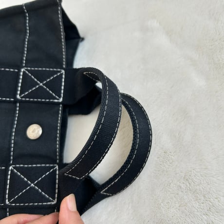 HERMES エルメス フールトゥ PM BLACK 黒 トートバッグ_E250205-106