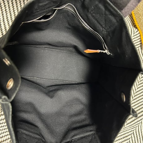 HERMES エルメス フールトゥ PM「 BLACK×グレー 」トートバッグ_E241225-95