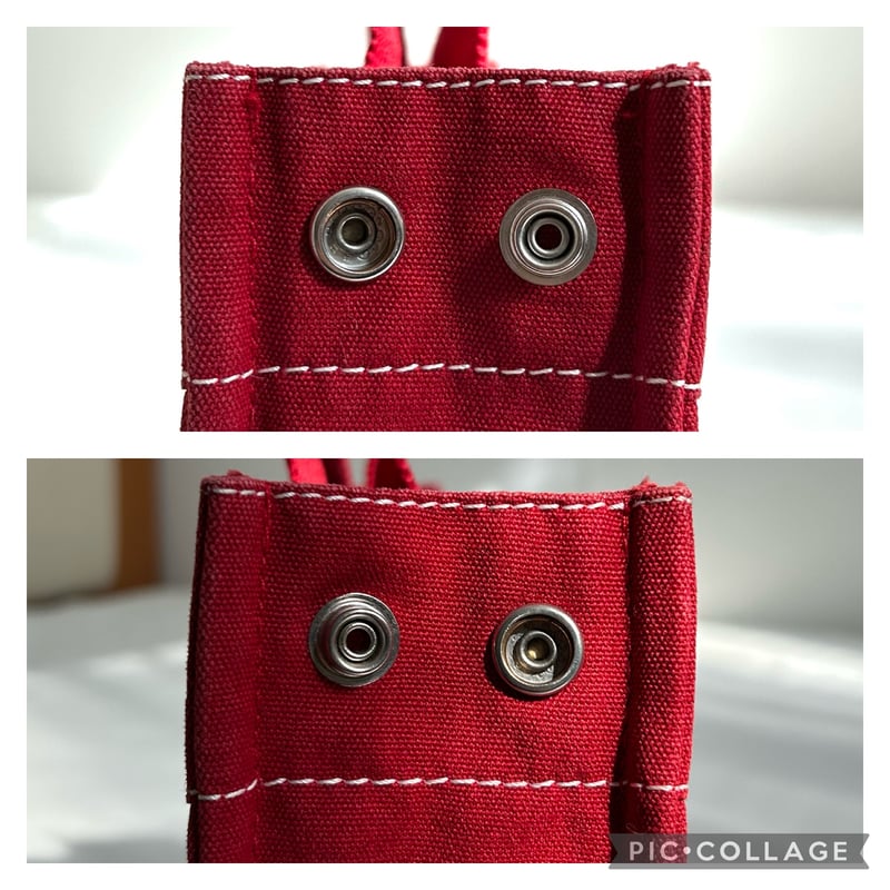 エルメス HERMES トートバッグ キャンバス レッド ハンドバッグ エルメス(HERMES) ドーヴィルMM トートバッグ ハンドバッグ