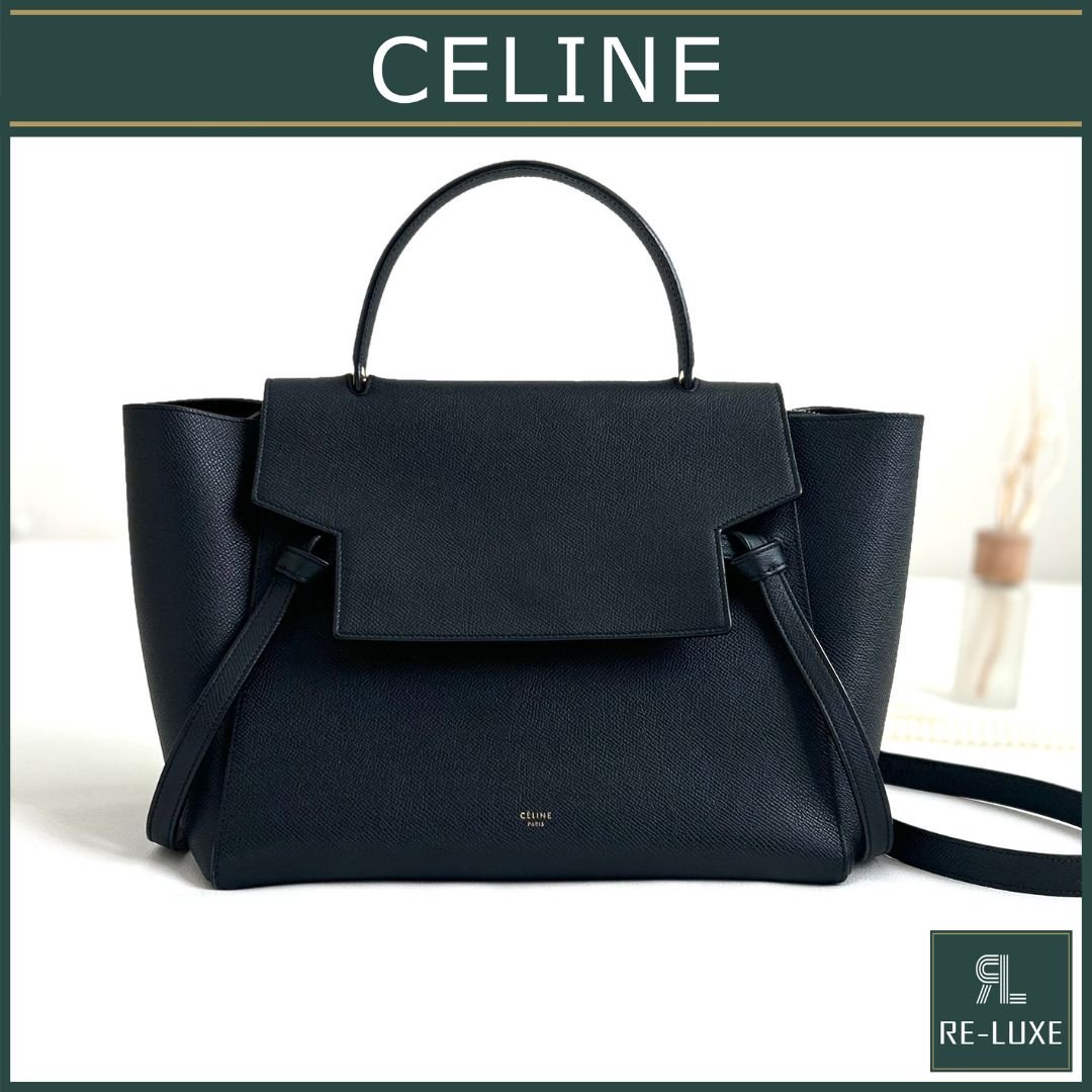 CELINEセリーヌ✦ ベルトバッグ BLACKミニ ハンド ショルダー