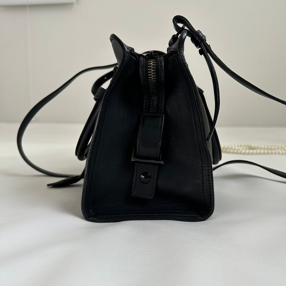 SAINT LAURENT サンローラン ベイビーカバス2WAY ハンドバッグ