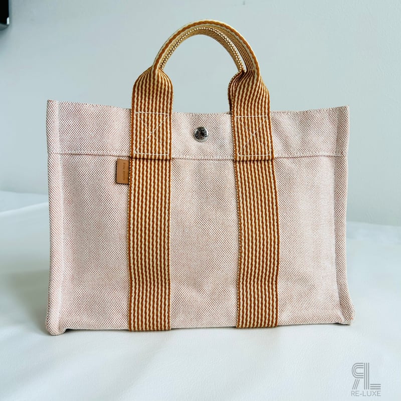 HERMES ニューフールトゥPMオレンジ/トート✦クリーニング済み | Re-Luxe