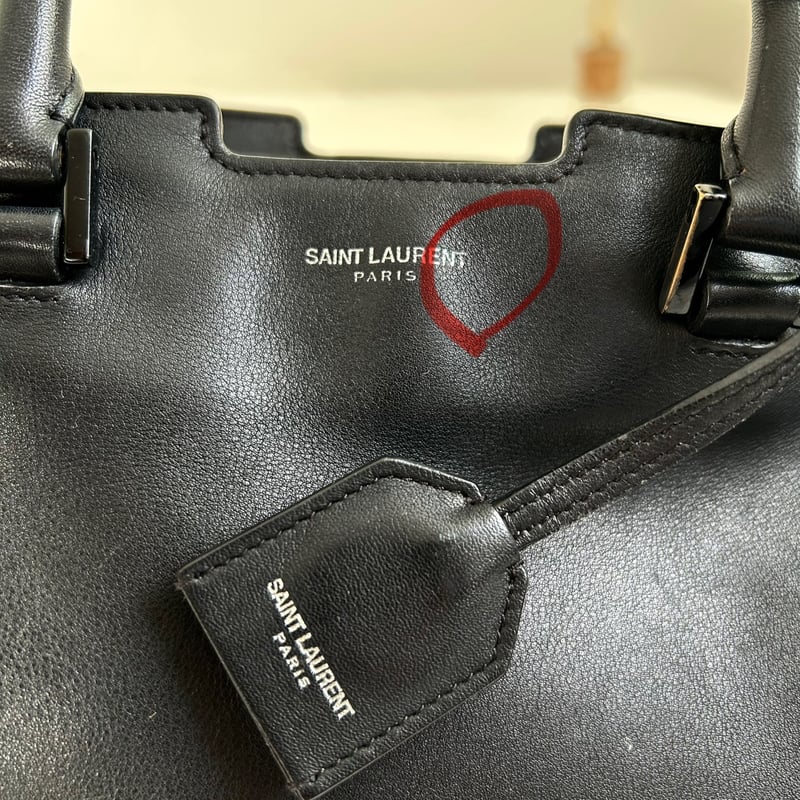 SAINT LAURENT サンローラン ベイビーカバス2WAY ハンドバッグ