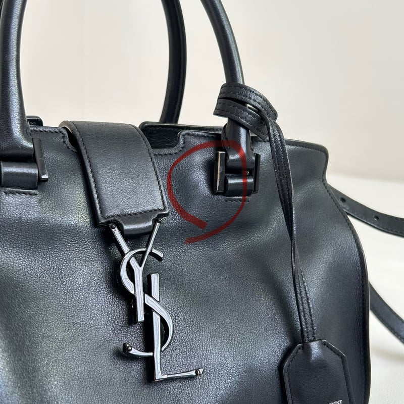 SAINT LAURENT サンローラン ベイビーカバス2WAY ハンドバッグ