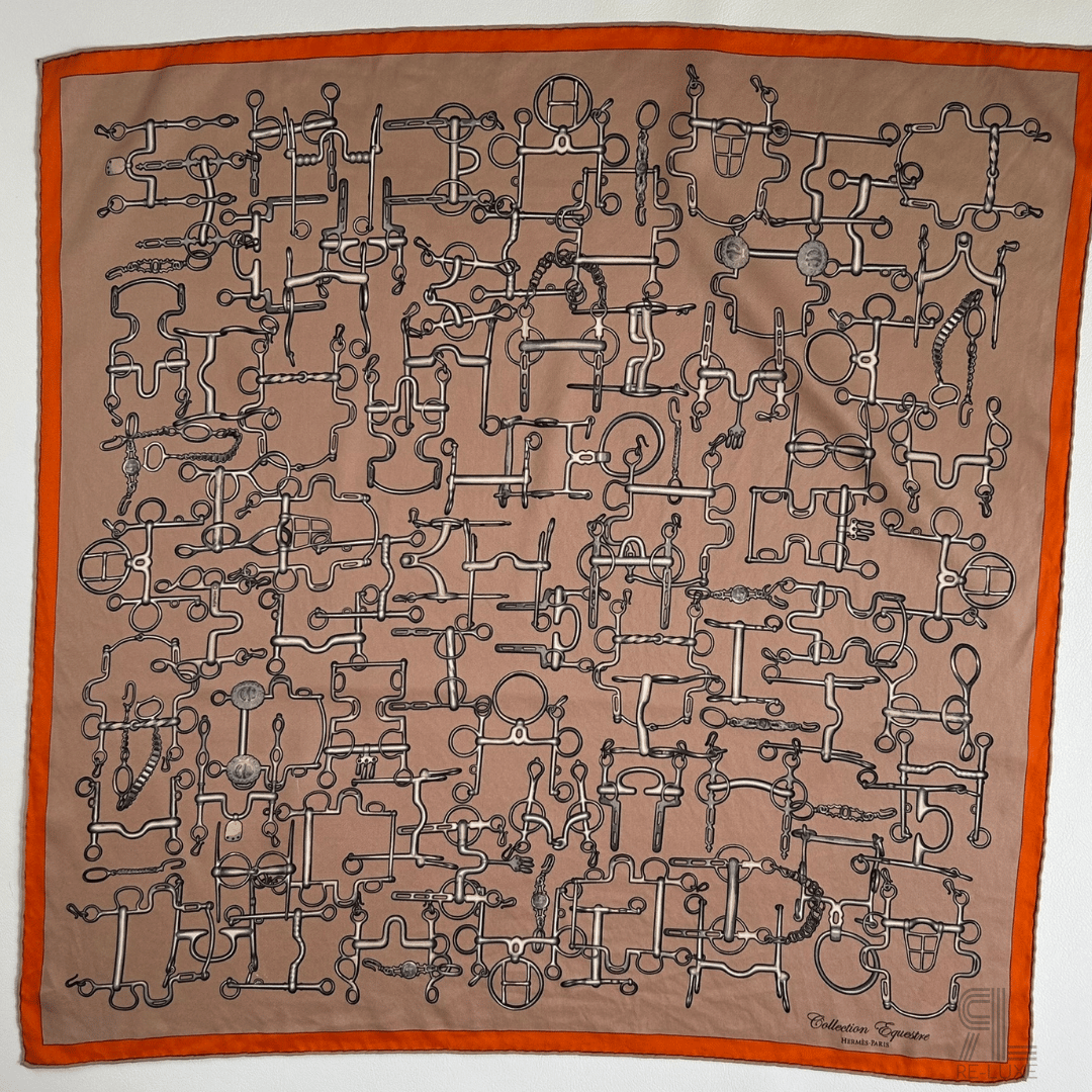 HERMESスカーフ Collection Equestre 65 | Re-Luxe