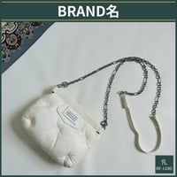 【美品】Maison Margiela メゾンマルジェラ グラムスラム ミニバッグ 正規品 白