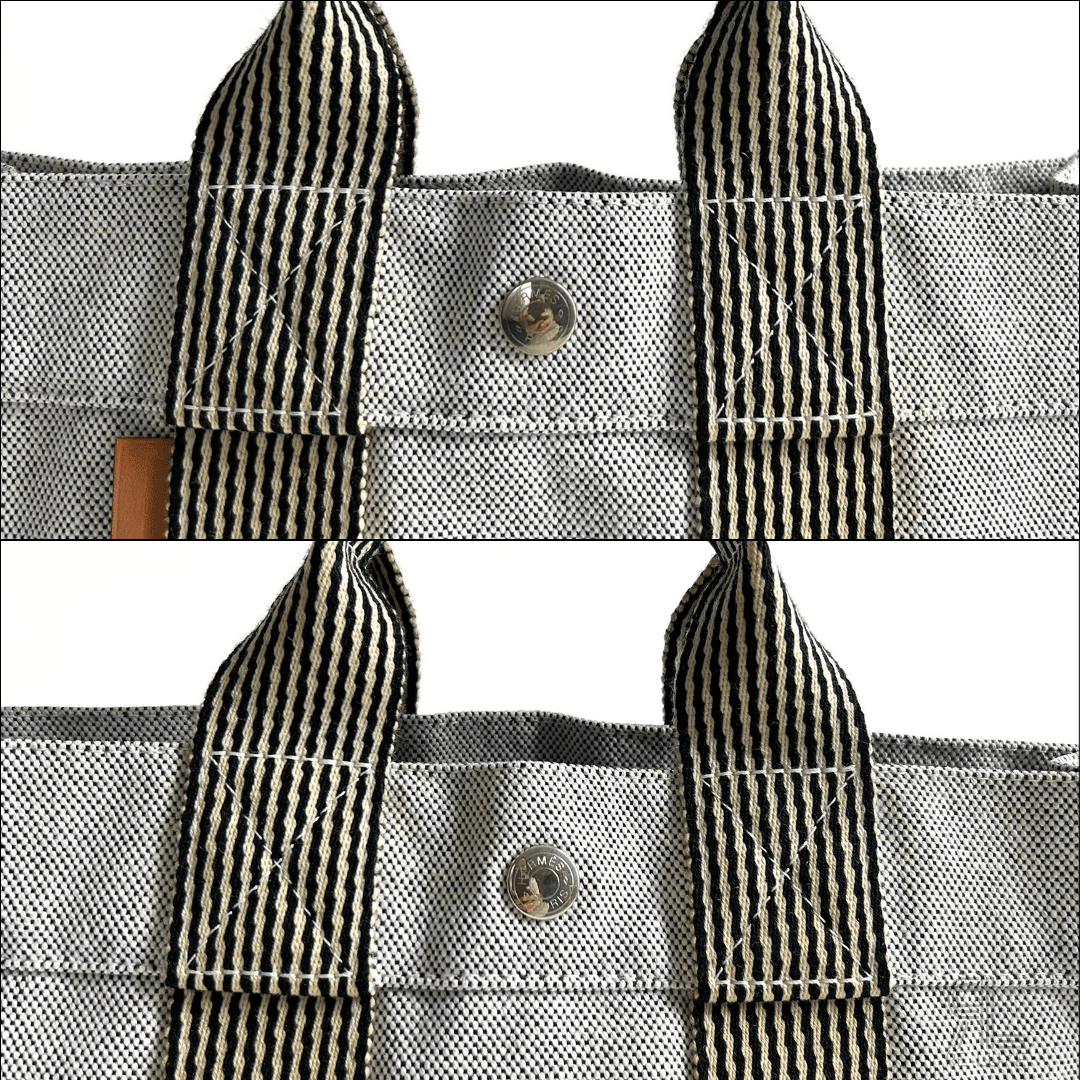 HERMES ニューフールトゥ PM「グレー×BLACK」 | Re-Luxe