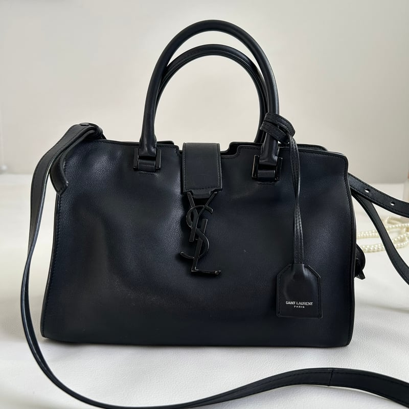 SAINT LAURENT サンローラン ベイビーカバス2WAY ハンドバッグ
