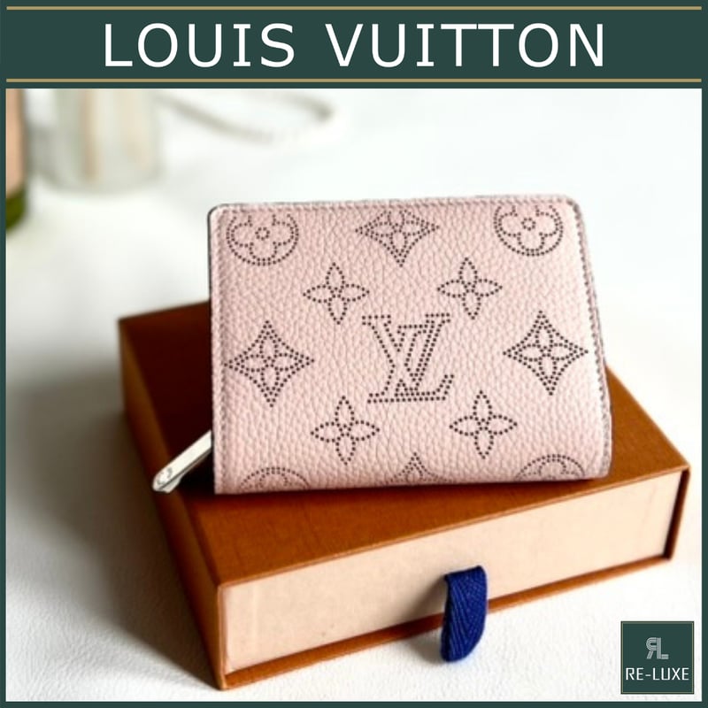 LOUIS VUITTON ポルトフォイユ・クレア マヒナ ジャスミンピンク