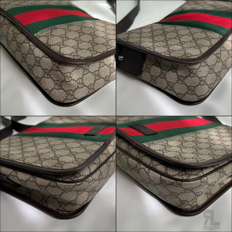 GUCCI GGスプリーム シェリーライン メッセンジャーバッグ | Re-Luxe