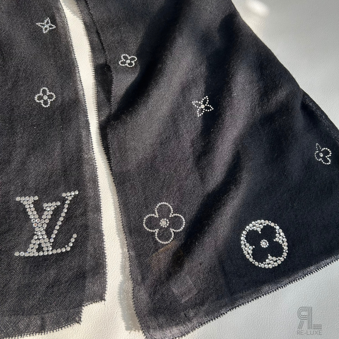 LOUIS VUITTON ルイヴィトン エトール モンテカルロ カシミヤ100