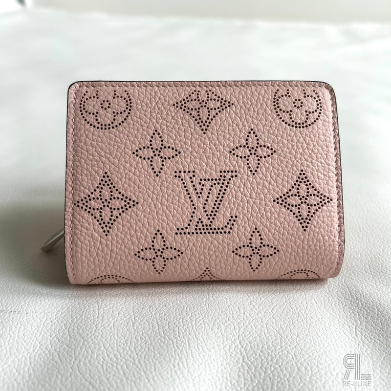 LOUIS VUITTON ポルトフォイユ・クレア マヒナ ジャスミンピンク