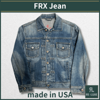 USA製 FRX Jean デニムジャケット Sサイズ（O250318-124）