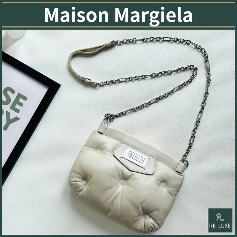 Maison Margiela グラムスラム ミニ オフホワイト | Re-Luxe