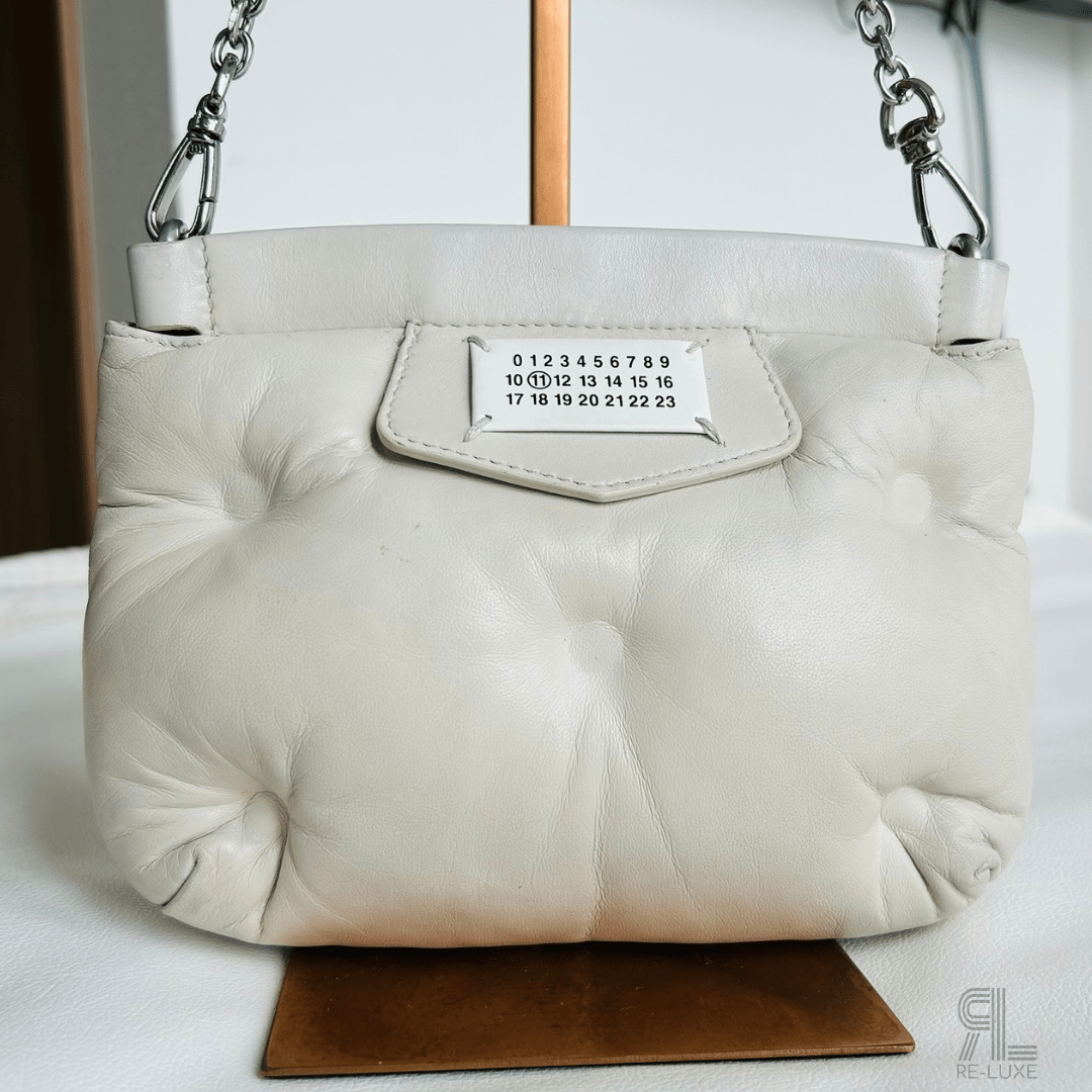 状態良好✦Maison Margiela グラムスラム ミニ オフホワイト Maison Margiela グラムスラム ミニ オフホワイト | Re-Luxe