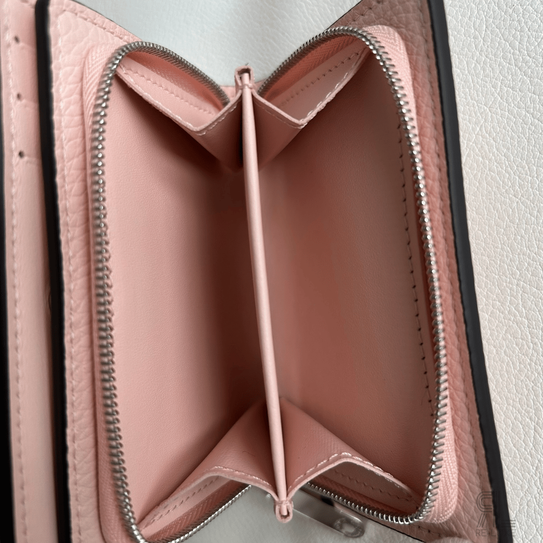 LOUIS VUITTON ポルトフォイユ・クレア マヒナ ジャスミンピンク