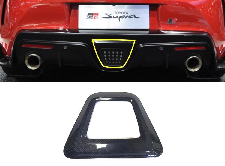 受注生産】 トヨタ GRスープラ SUPRA ドライカーボン製リア