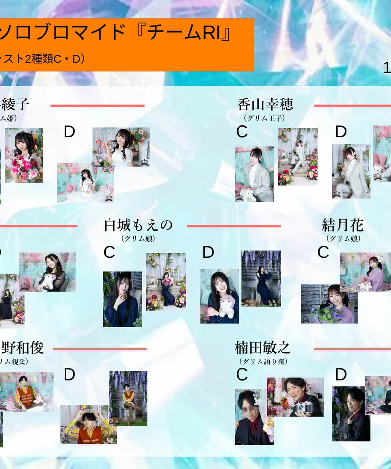 グリムプリンセスストーリー The New Order 楠田敏之グッズ | Expansion