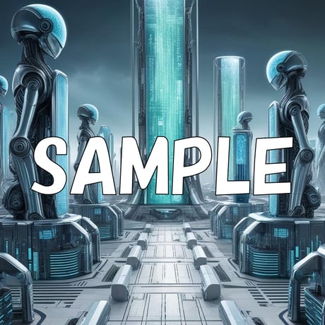 人工知能の支配する都市12枚セット