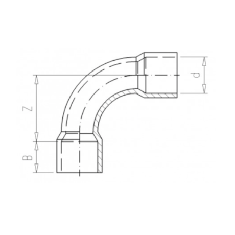 エルボ　Bend（ベンド） 90° ※EU規格