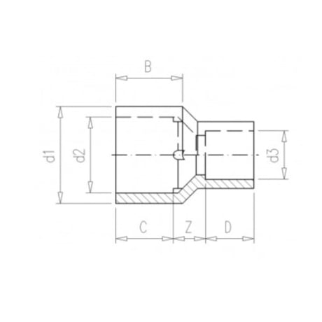Reducing socket (異形ソケット)-insert ※EU規格