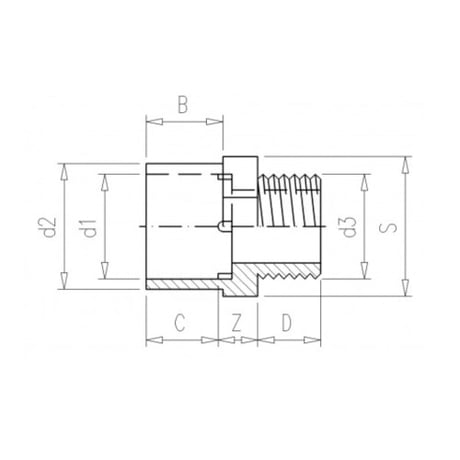 Adaptor nipple（アダプタニップル）※EU規格