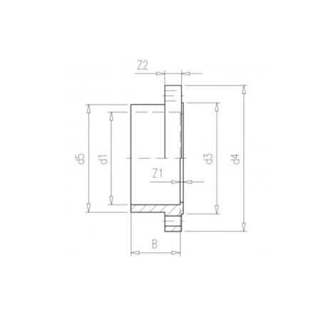Fixed flange（フランジ） ※EU規格