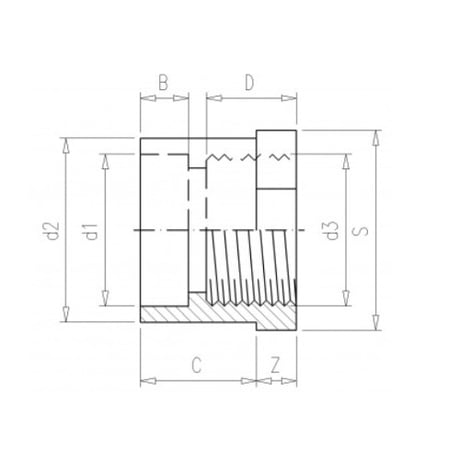 Reducing bush（水栓ソケット）※EU規格