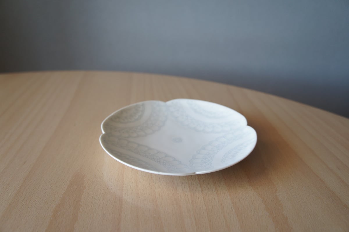 輪花銘々皿 | yui.aizawa ceramic store