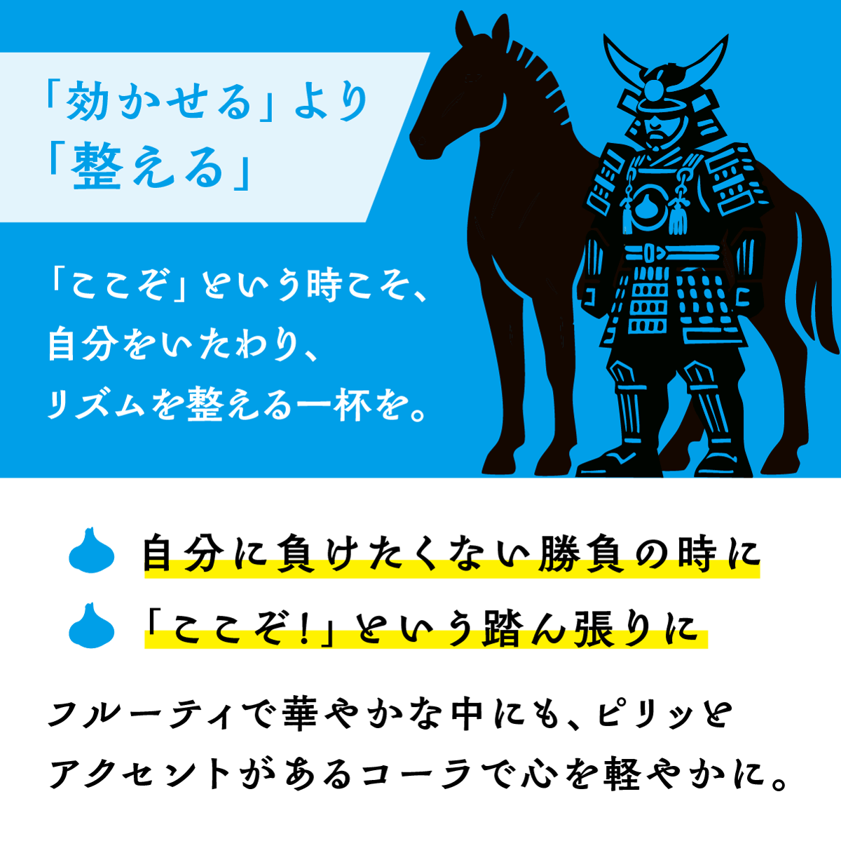 辛口スタンダード】SAMURAI GARLIC ENERGY COLA [260ml/6本入
