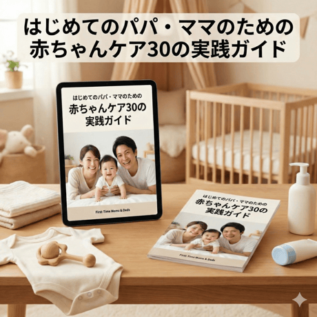 はじめてのパパ・ママのための赤ちゃんケア30の実践ガイド