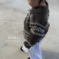 nordic knit cardigan（kids）