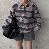 rugger knit pullover