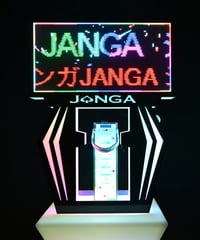 LEDで文字が流れるディスプレイスタンド