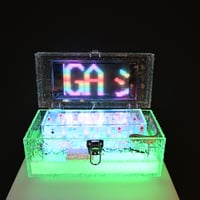 LEDで文字が流れる１本アタッシュケース