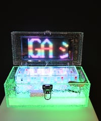 LEDで文字が流れる１本アタッシュケース