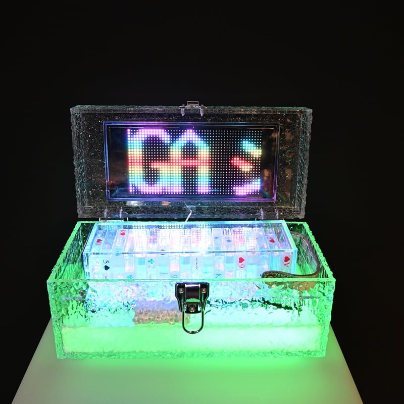 シャンパン ケース LED 1本でもおしゃれ LEDで文字が流れる1本アタッシュケース | JANGA