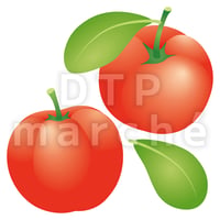 アセロラのグラデーションイラスト-010003