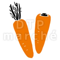 人参のレトロ風イラスト-090016